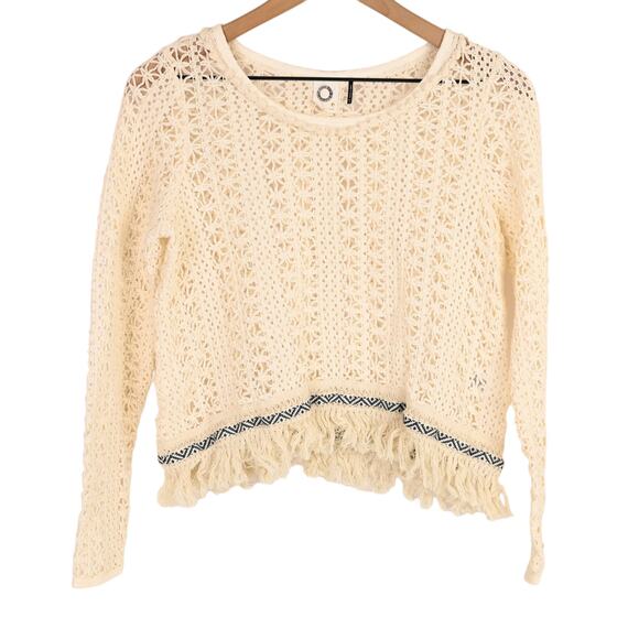 Anthropologie Tops - Anthropologie Crochet Fringe Top, Festival Season